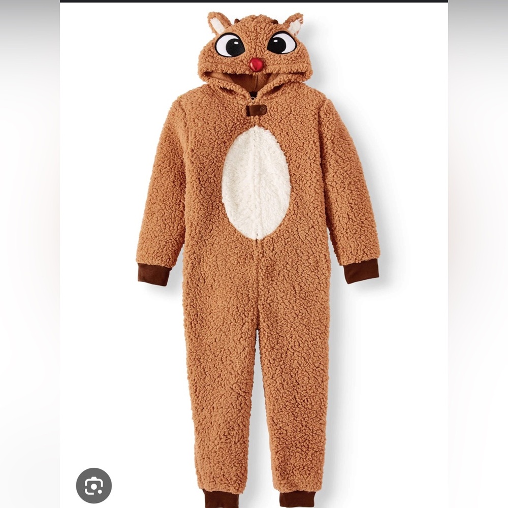 Rudolph Zip up Costume